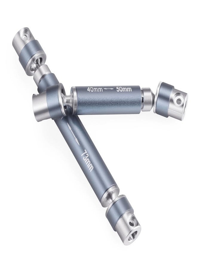 RCLIONS عمود إدارة مركزي فولاذي من RCLIONS، بطول 40+53 مم، مناسب لسيارات التحكم عن بعد من طراز AXIAL SCX24 AXI00001 C10 AXI00002 JLU AXI00006 Bronco RC Crawler، قطع غيار مُحسّنة - Image 5